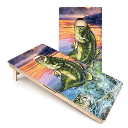 Fishing Cornhole Boards