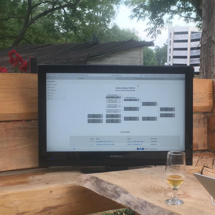 Cornhole Tournament Bracket Software